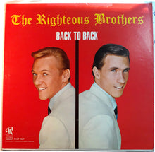 Laden Sie das Bild in den Galerie-Viewer, The Righteous Brothers : BACK TO BACK (LP, Mono, Club)