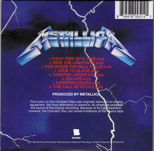 Load image into Gallery viewer, Metallica : Ride The Lightning (CD, Album, RE, RM, RP, Min)
