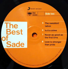 Laden Sie das Bild in den Galerie-Viewer, Sade : The Best Of Sade (2xLP, Comp, RE, Hal)