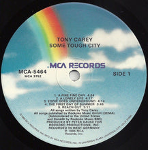 Laden Sie das Bild in den Galerie-Viewer, Tony Carey : Some Tough City (LP, Album, Glo)