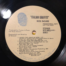 Laden Sie das Bild in den Galerie-Viewer, Nick DeCaro : Italian Graffiti (LP, Album, Promo)
