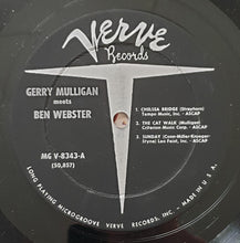 Laden Sie das Bild in den Galerie-Viewer, Gerry Mulligan Meets Ben Webster : Gerry Mulligan Meets Ben Webster (LP, Album, Mono)
