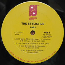 Charger l'image dans la galerie, The Stylistics : 1982 (LP, Album, Car)