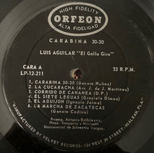 Load image into Gallery viewer, Luis Aguilar : Carabina 30-30 (LP, Album)