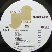 Laden Sie das Bild in den Galerie-Viewer, Mungo Jerry : Mungo Jerry (LP, Album, Uni)