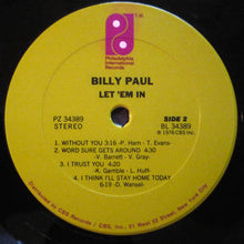 Laden Sie das Bild in den Galerie-Viewer, Billy Paul : Let 'Em In (LP, Album, San)