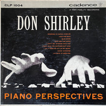 Laden Sie das Bild in den Galerie-Viewer, Don Shirley : Piano Perspectives (LP, Album, Mono, RE)