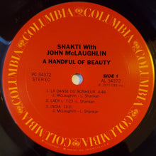 Load image into Gallery viewer, Shakti (2) With John McLaughlin : A Handful Of Beauty (LP, Album, Ter)
