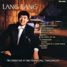 Load image into Gallery viewer, Lang Lang : Recorded Live At Seiji Ozawa Hall, Tanglewood (CD)