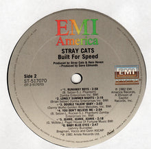 Load image into Gallery viewer, Stray Cats : Built For Speed (LP, Album, Comp, Club, Car)
