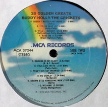 Charger l'image dans la galerie, Buddy Holly / The Crickets (2) : 20 Golden Greats (LP, Comp, RE, Car)