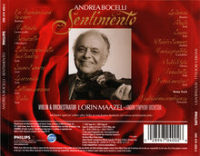 Load image into Gallery viewer, Andrea Bocelli : Sentimento (CD, Album, Enh, Ltd)