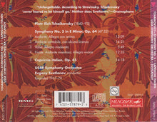 Load image into Gallery viewer, Tchaikovsky*, USSR Symphony Orchestra*, Svetlanov* : Symphony No. 5 / Capriccio Italien (CD, RE, RM)