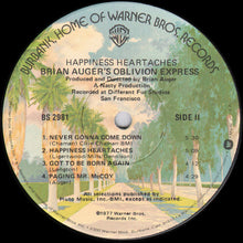 Charger l'image dans la galerie, Brian Auger's Oblivion Express : Happiness Heartaches (LP, Album, Win)