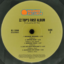 Load image into Gallery viewer, ZZ Top : ZZ Top's First Album (LP, Album, RE, 180)