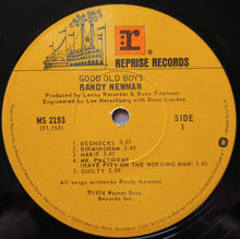 Laden Sie das Bild in den Galerie-Viewer, Randy Newman : Good Old Boys (LP, Album, RE, Los)