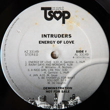 Load image into Gallery viewer, Intruders* : Energy Of Love (LP, Album, Promo, San)