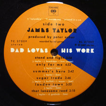 Laden Sie das Bild in den Galerie-Viewer, James Taylor (2) : Dad Loves His Work (LP, Album, Ter)
