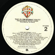 Load image into Gallery viewer, Bonnie Raitt : The Glow (LP, Album, Los)