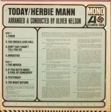 Load image into Gallery viewer, Herbie Mann : Today! (LP, Album, Mono)