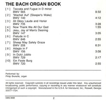 Charger l'image dans la galerie, Bach*, Philip Brunelle : The Bach Organ Book (CD, Album, RE)