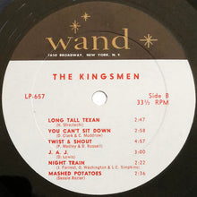 Laden Sie das Bild in den Galerie-Viewer, The Kingsmen : The Kingsmen In Person Featuring Louie, Louie (LP, Album, Mono)