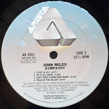 Charger l'image dans la galerie, John Miles : Sympathy (LP, Album, Ter)