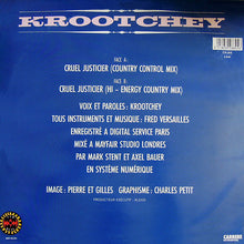 Load image into Gallery viewer, Philippe Krootchey : Cruel Justicier (12", Maxi)