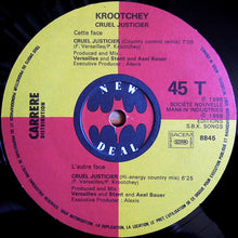Load image into Gallery viewer, Philippe Krootchey : Cruel Justicier (12", Maxi)