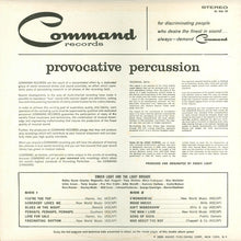 Charger l'image dans la galerie, The Command All-Stars : Provocative Percussion (LP, Album, Gat)