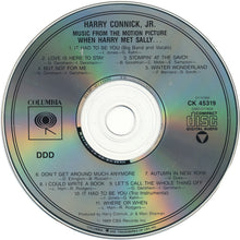 Load image into Gallery viewer, Harry Connick, Jr. : Music From The Motion Picture "When Harry Met Sally..." (CD, Album, Club, RE)