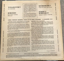 Laden Sie das Bild in den Galerie-Viewer, Tchaikovsky*, Borodine*, Moussorgsky*, Rimsky-Korsakov*, H. Hollreiser*, Wiener Symphoniker - Chor Der Weiner Staatsoper* : Tchaikovsky ∙ Borodine ∙ Moussorgsky ∙ Rimsky-Korsakov (LP, Comp)