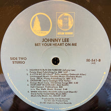 Load image into Gallery viewer, Johnny Lee (3) : Bet Your Heart On Me (LP, Album)