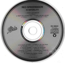 Load image into Gallery viewer, REO Speedwagon : Hi Infidelity (CD, Album, RE)