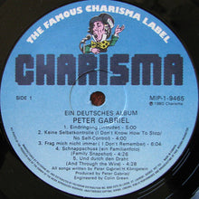 Load image into Gallery viewer, Peter Gabriel : Ein Deutsches Album (A German Album) (LP, Album)