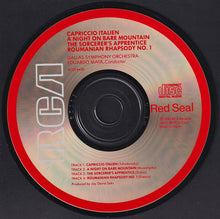 Laden Sie das Bild in den Galerie-Viewer, Dallas Symphony Orchestra, Eduardo Mata : Capriccio Italien / A Night On Bare Mountain / The Sorcerer's Apprentice / Roumanian Rhapsody No.1 (CD, Album)