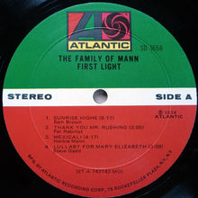 Load image into Gallery viewer, The Family Of Mann : First Light (LP, Album, MO )