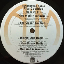Load image into Gallery viewer, Rita Coolidge : Heartbreak Radio (LP, Album, Ter)