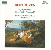 Load image into Gallery viewer, Beethoven* / Nicolaus Esterházy Sinfonia / Béla Drahos* : Symphonies Nos. 1 And 6 "Pastoral" (CD)