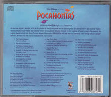 Load image into Gallery viewer, Alan Menken, Stephen Schwartz : Pocahontas (An Original Walt Disney Records Soundtrack) (CD, Album)