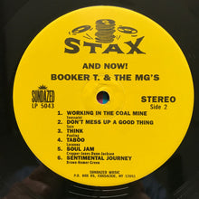 Load image into Gallery viewer, Booker T. & The MG's* : And Now! (LP, Album, Mono, RE, 180)