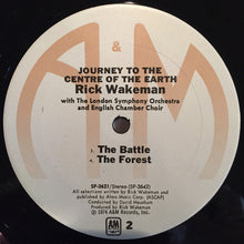 Laden Sie das Bild in den Galerie-Viewer, Rick Wakeman : Journey To The Centre Of The Earth (LP, Album, Ter)