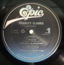 Laden Sie das Bild in den Galerie-Viewer, Stanley Clarke : Hideaway (LP, Album, Car)