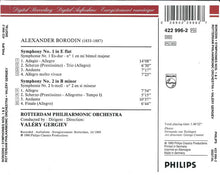 Load image into Gallery viewer, Borodin* - Rotterdam Philharmonic Orchestra*, Valery Gergiev : Symphonies Nos. 1 & 2 (CD, Album)