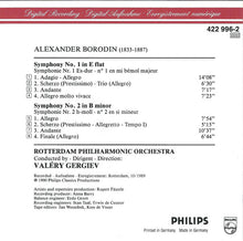 Load image into Gallery viewer, Borodin* - Rotterdam Philharmonic Orchestra*, Valery Gergiev : Symphonies Nos. 1 & 2 (CD, Album)