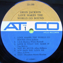 Laden Sie das Bild in den Galerie-Viewer, Deon Jackson : Love Makes The World Go Round (LP, Mono, Mis)