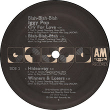 Load image into Gallery viewer, Iggy Pop : Blah-Blah-Blah (LP, Album, Ele)