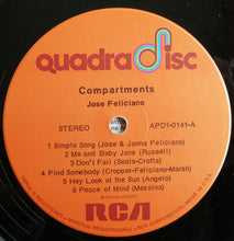 Load image into Gallery viewer, José Feliciano : Compartments (LP, Album, Quad, Ind)