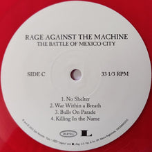 Load image into Gallery viewer, Rage Against The Machine : The Battle Of Mexico City (Album, RSD, RE + LP, Gre + LP, Red)