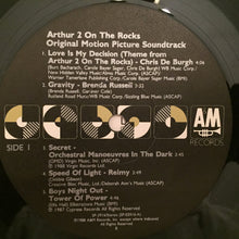Laden Sie das Bild in den Galerie-Viewer, Various : Arthur 2 On The Rocks - Original Motion Picture Soundtrack (LP, Comp, B P)